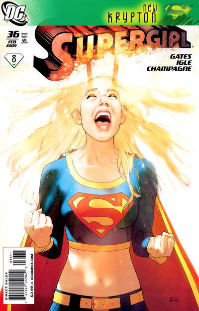 Supergirl #36 [Joshua Middleton Cover]-Very Fine (7.5 – 9)