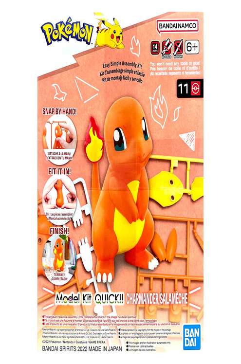 Pokemon Model Kit Quick! Charmander
