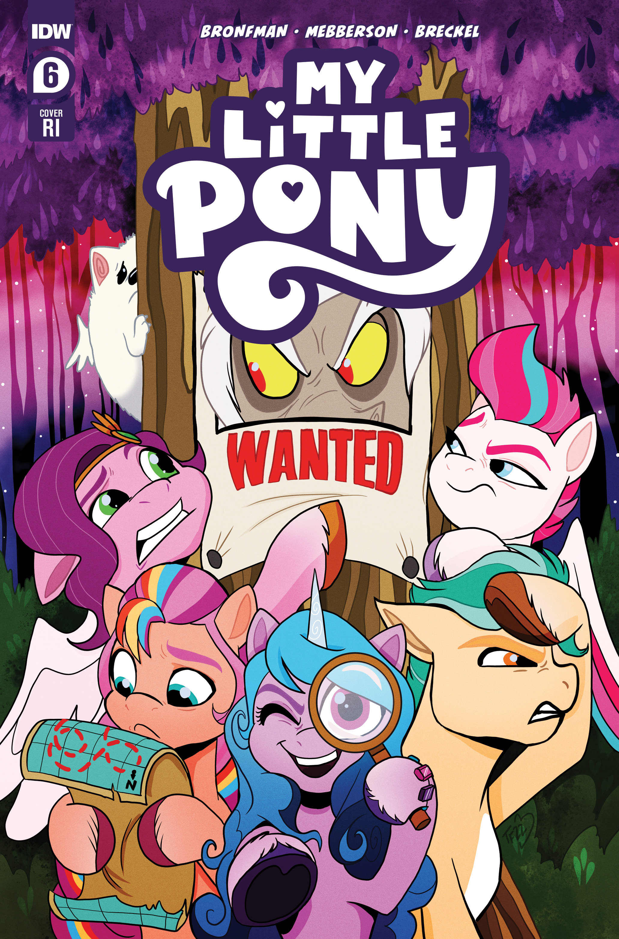 My Little Pony #6 Cover C 1 for 10 Incentive Forstner
