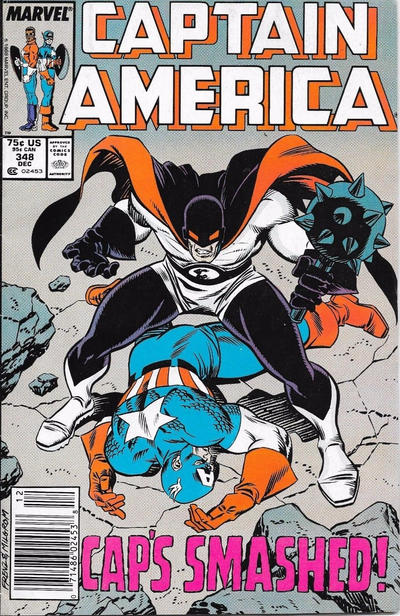 Captain America #348 [Newsstand]