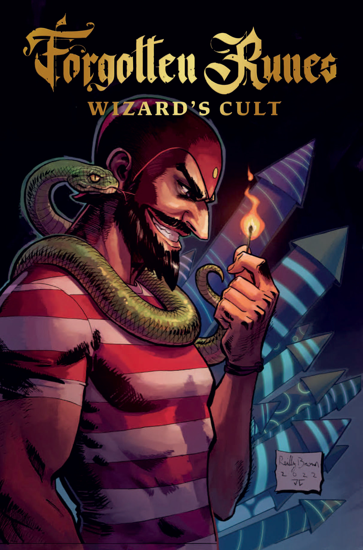 Forgotten Runes Wizards Cult #1 Cover B Brown (Of 10)