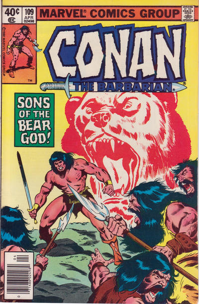 Conan The Barbarian #109 [Newsstand]-Very Fine (7.5 – 9)