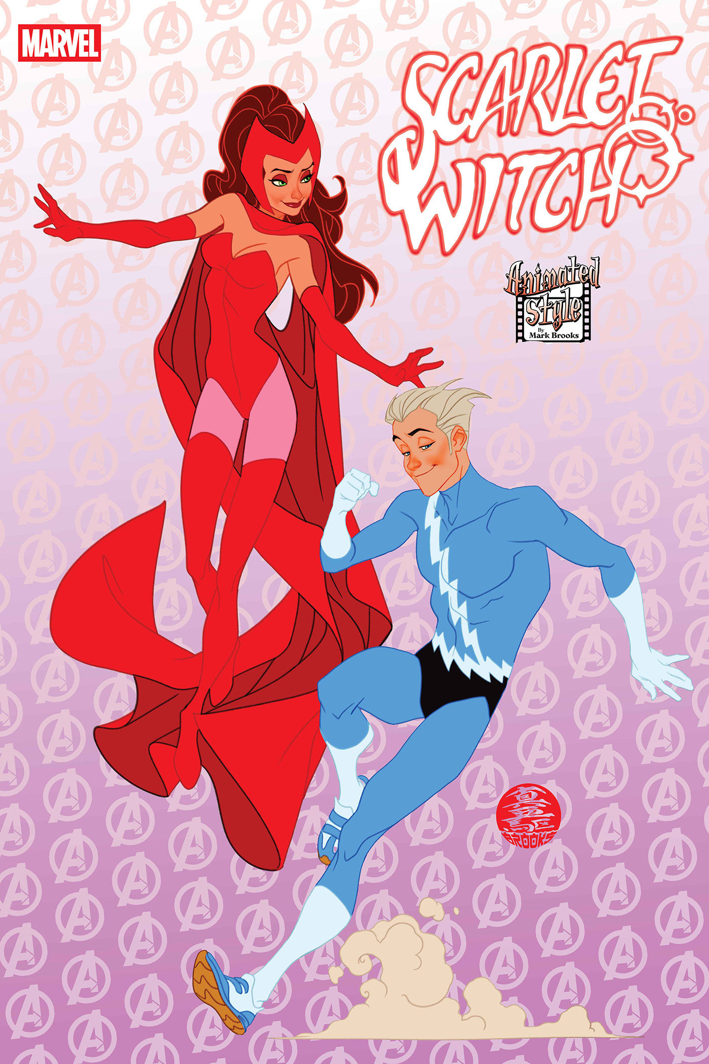 Scarlet Witch #9 Mark Brooks Animated-Style Variant