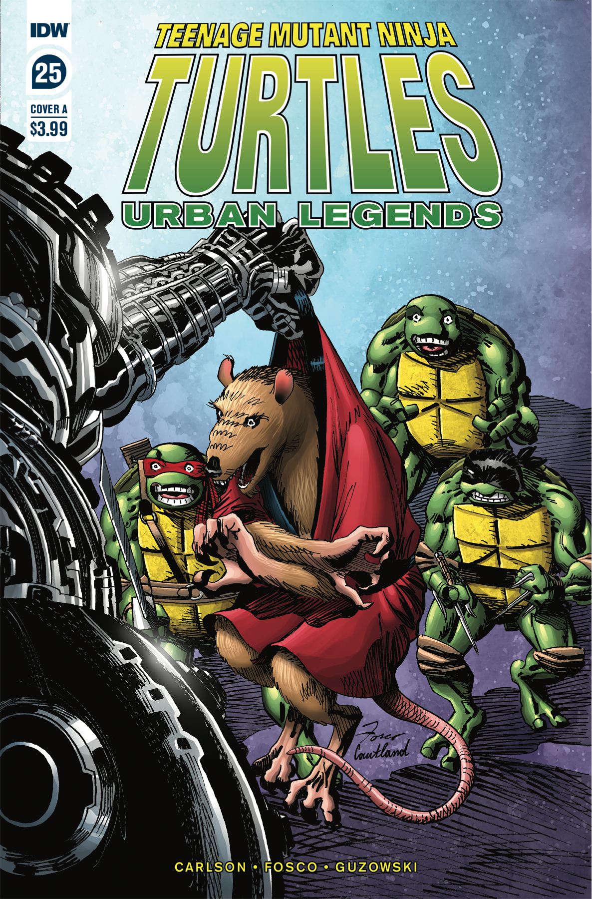 Teenage Mutant Ninja Turtles Urban Legends #25 Cover A Fosco