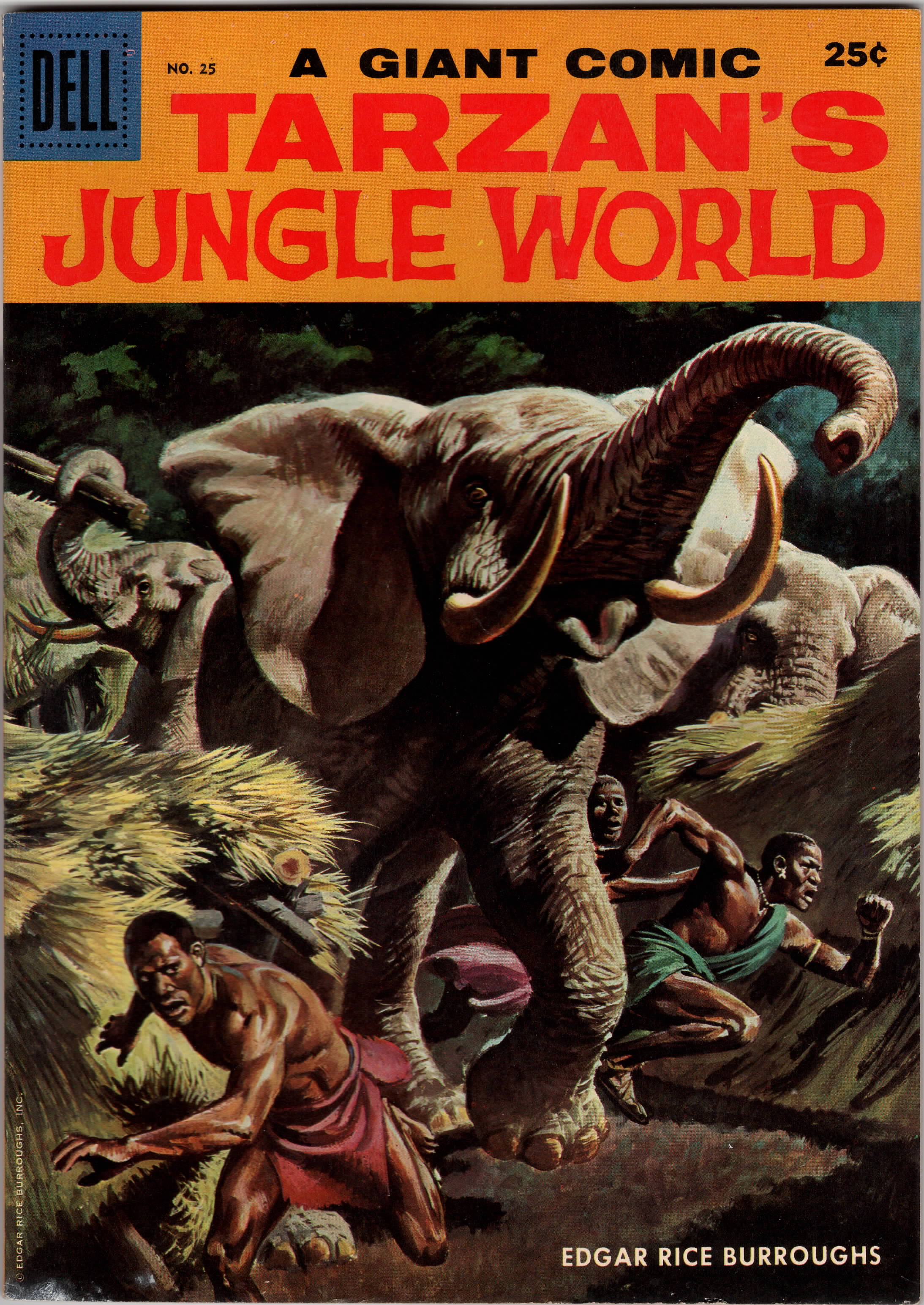 Dell Giant #25: Tarzan's Jungle World