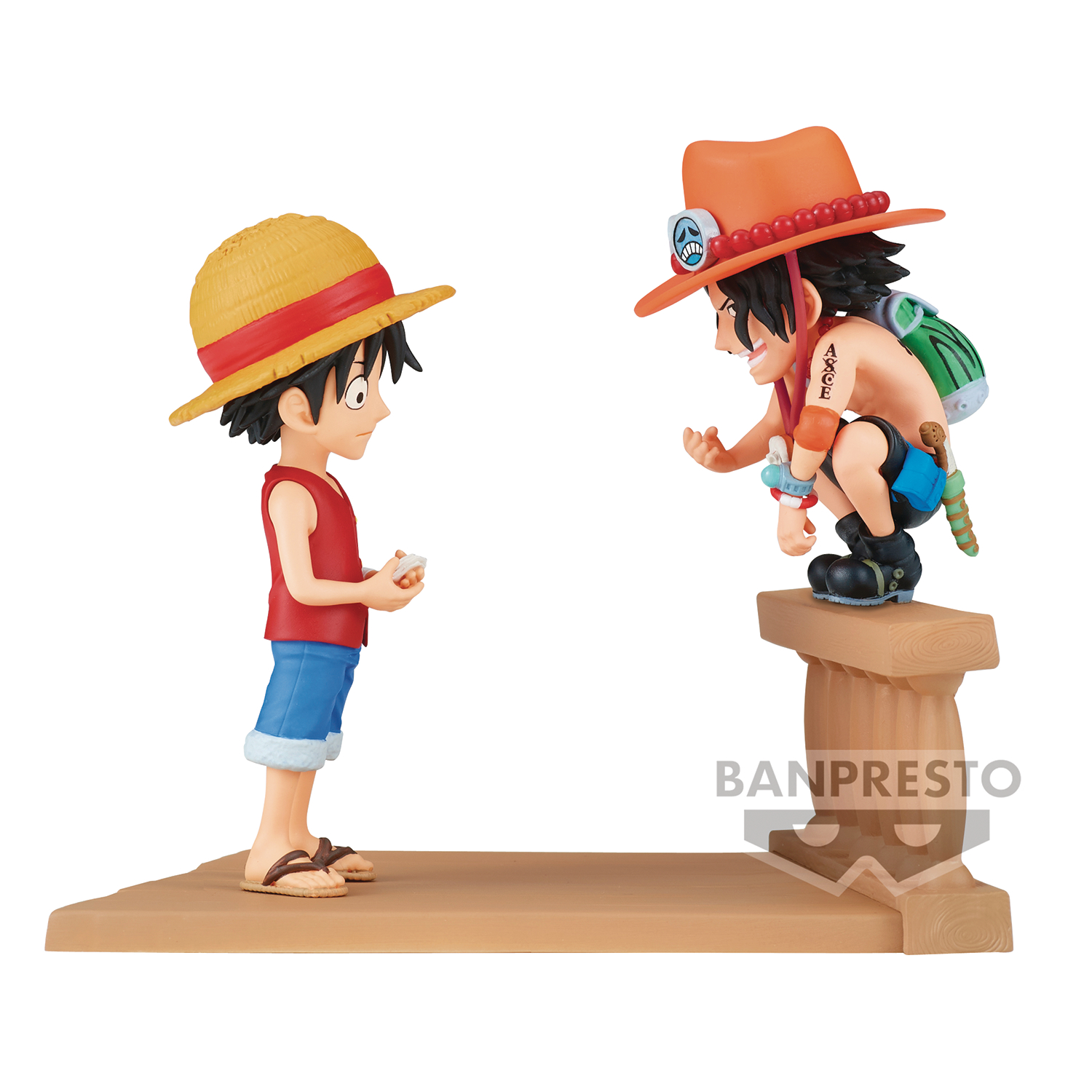 One Piece Log Stories - Monkey D. Luffy & Portgas D. Ace World Collectable Figure