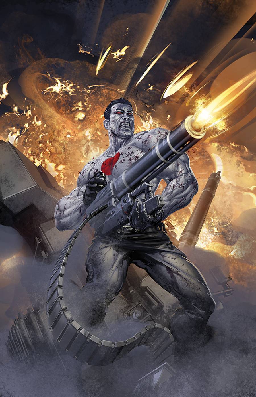 Bloodshot & Hard Corps #19 Regular Crain