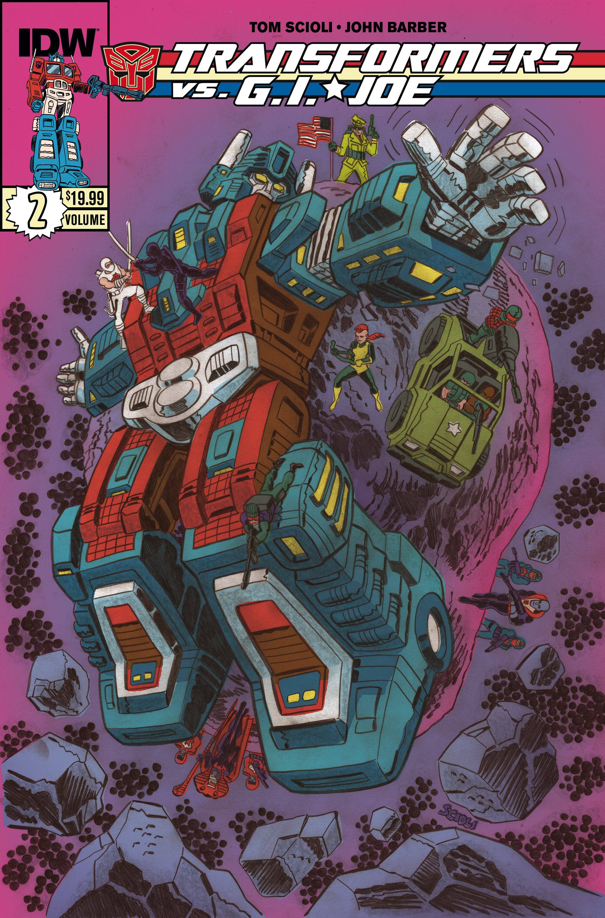 Transformers Vs GI Joe Graphic Novel Volume 2