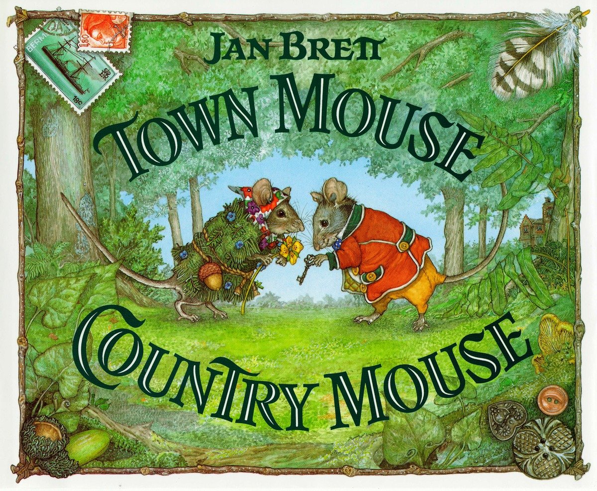 Town Mouse Country Mouse (Hardcover Book)