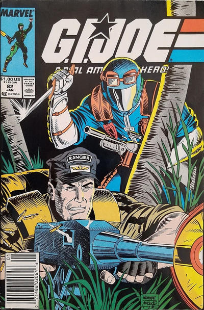 G.I. Joe, A Real American Hero #82 [Newsstand]-Good (1.8 – 3)