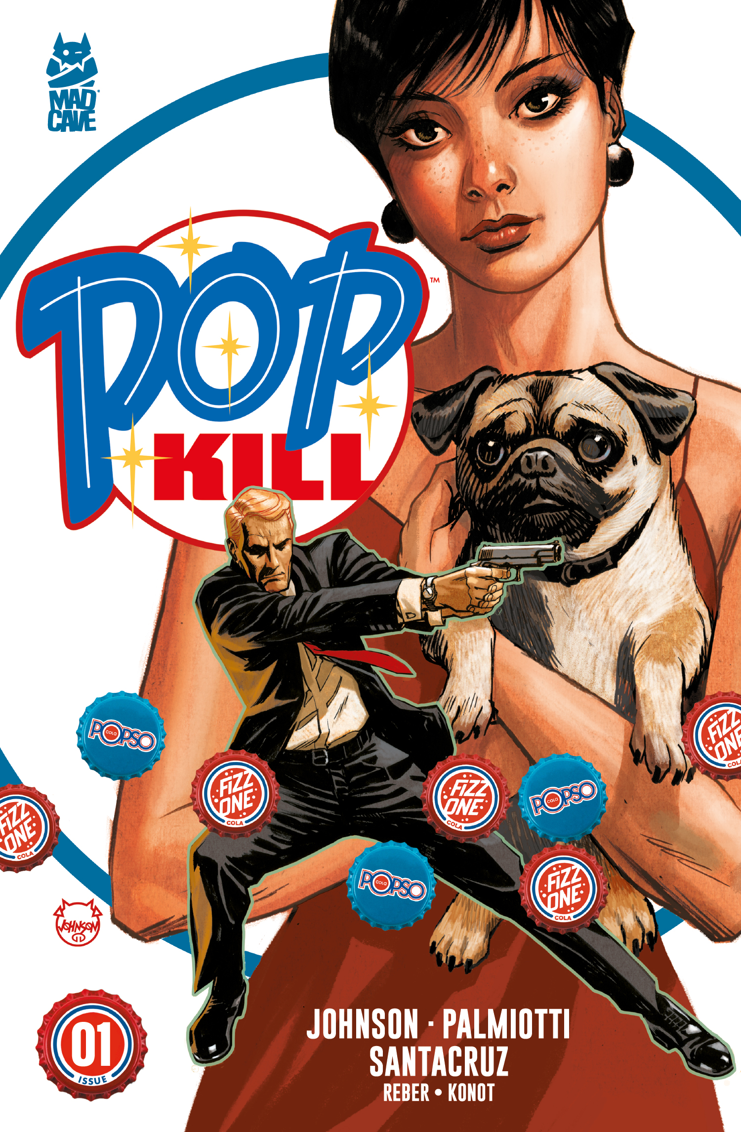 Pop Kill #1 Cover A Dave Johnson (Mature) (Of 4)