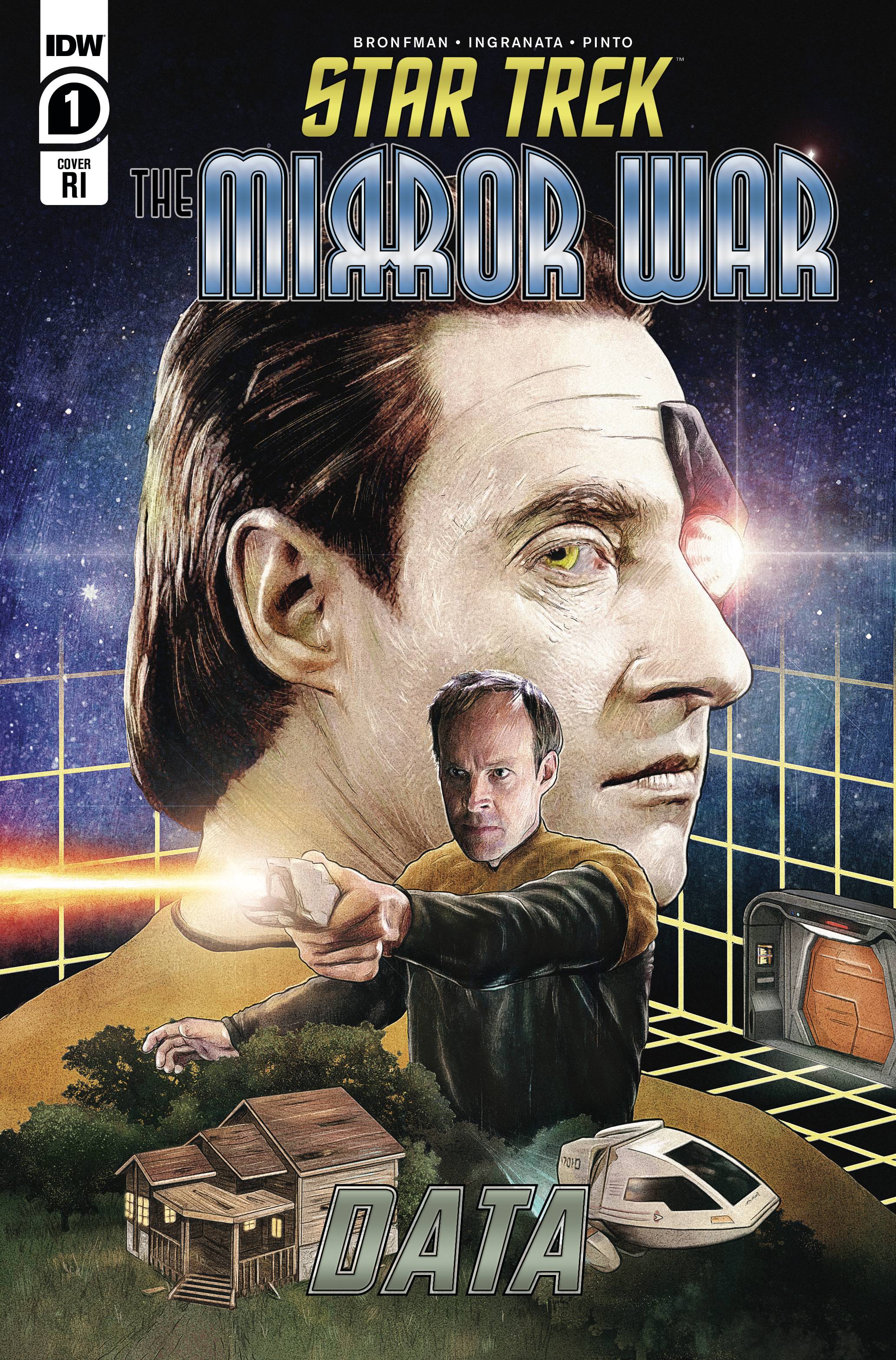 Star Trek Mirror War Data #1 Cover C 15 Copy Ralston