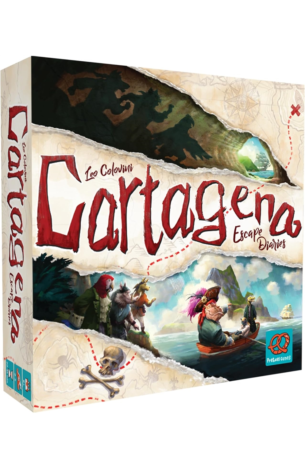 Cartagena Escape Diaries Board Game