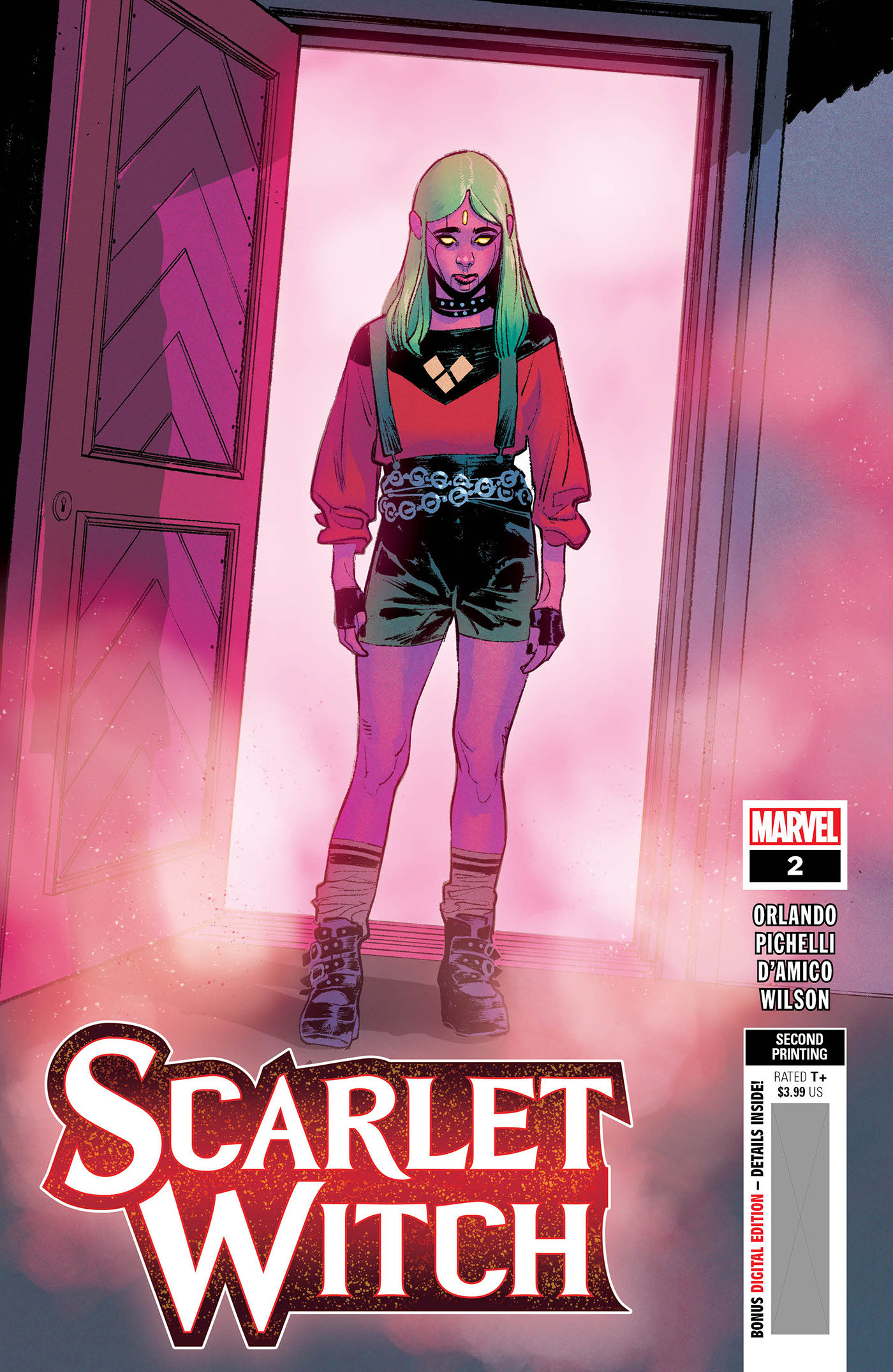 SCARLET WITCH #1 PICHELLI 2ND PRINT VARIANT 2023