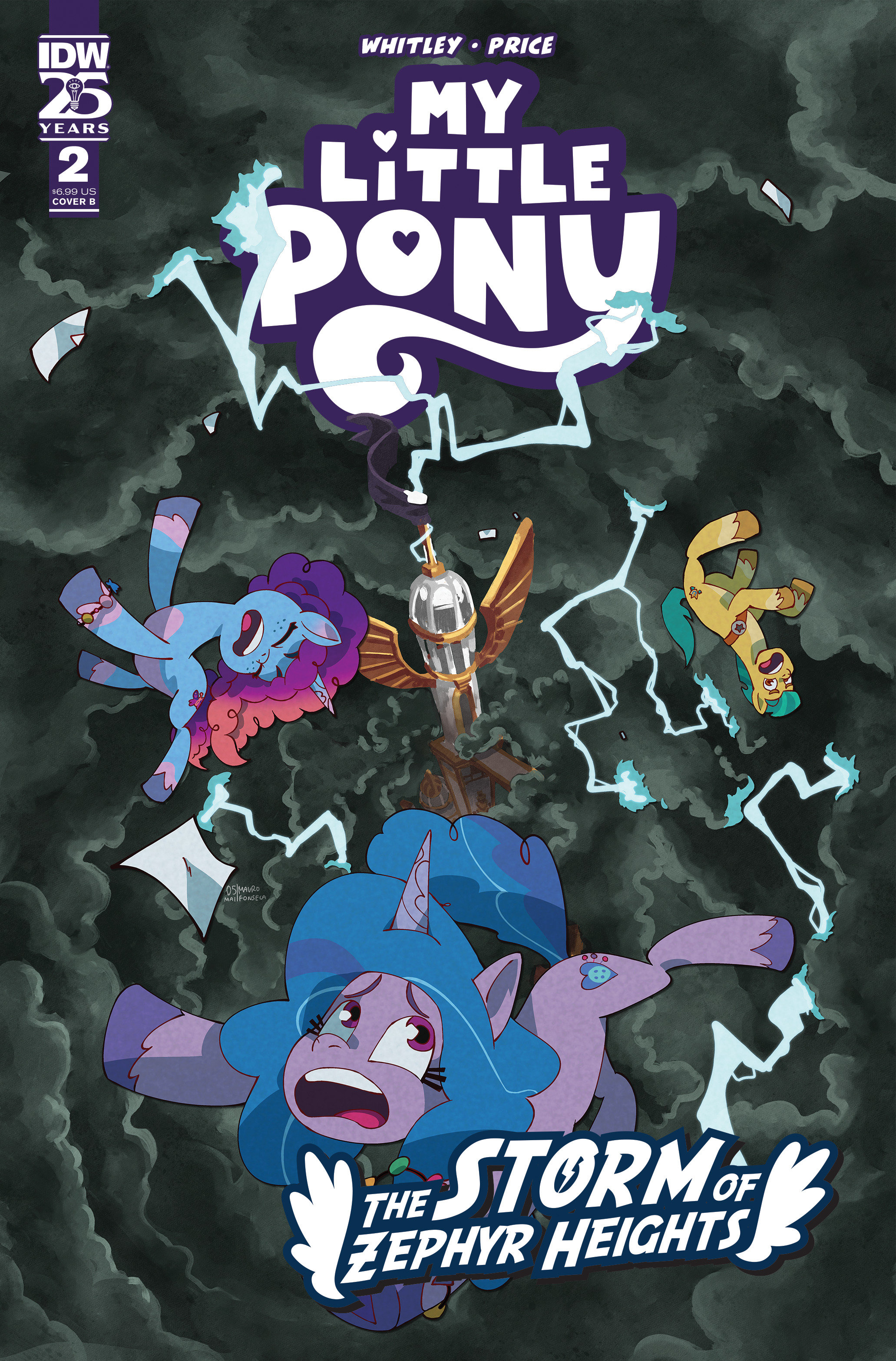 My Little Pony The Storm of Zephyr Heights #2 Cover B Fonseca