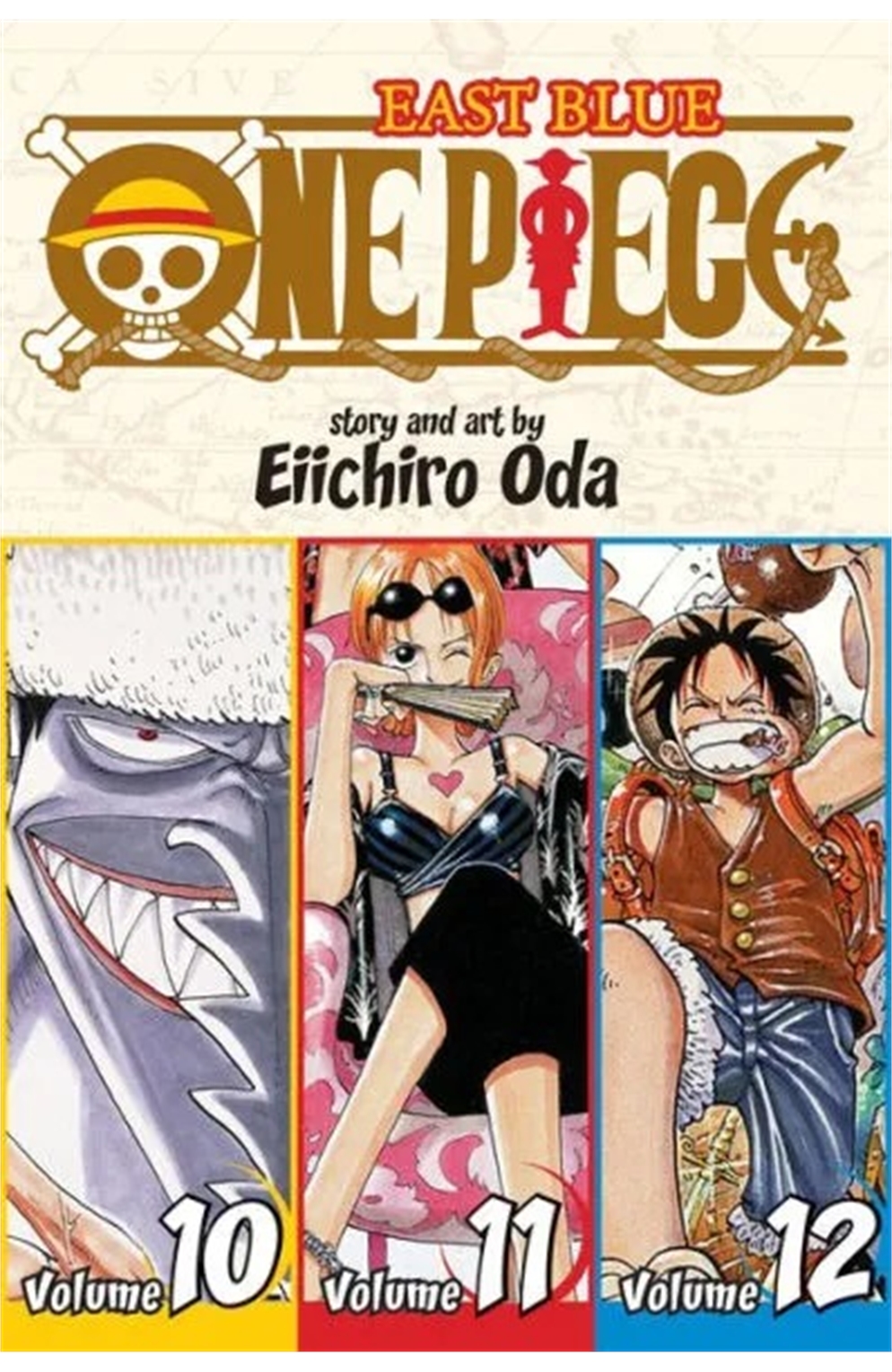 One Piece 3-In-1 Manga Volume 4 (2023 Printing)