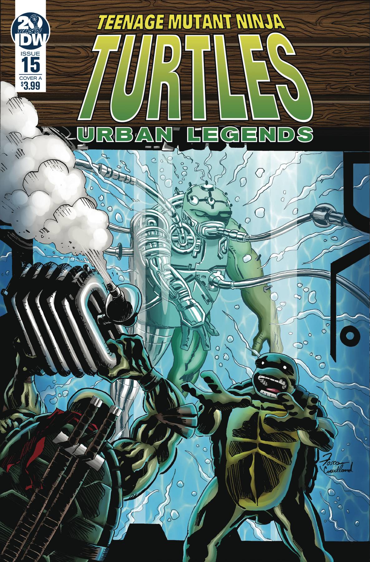 Teenage Mutant Ninja Turtles Urban Legends #15 Cover A Fosco