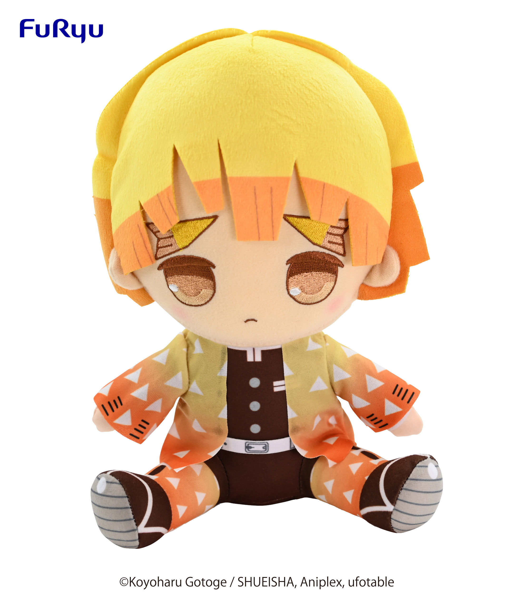 Demon Slayer Kimetsu Zenitsu Agatsuma Big Plush Toy