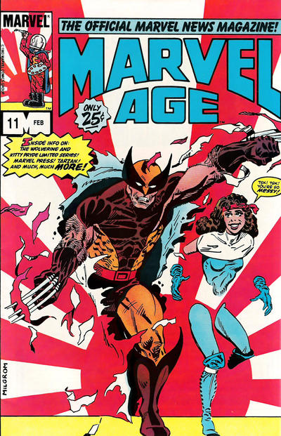 Marvel Age #11-Fine (5.5 – 7)