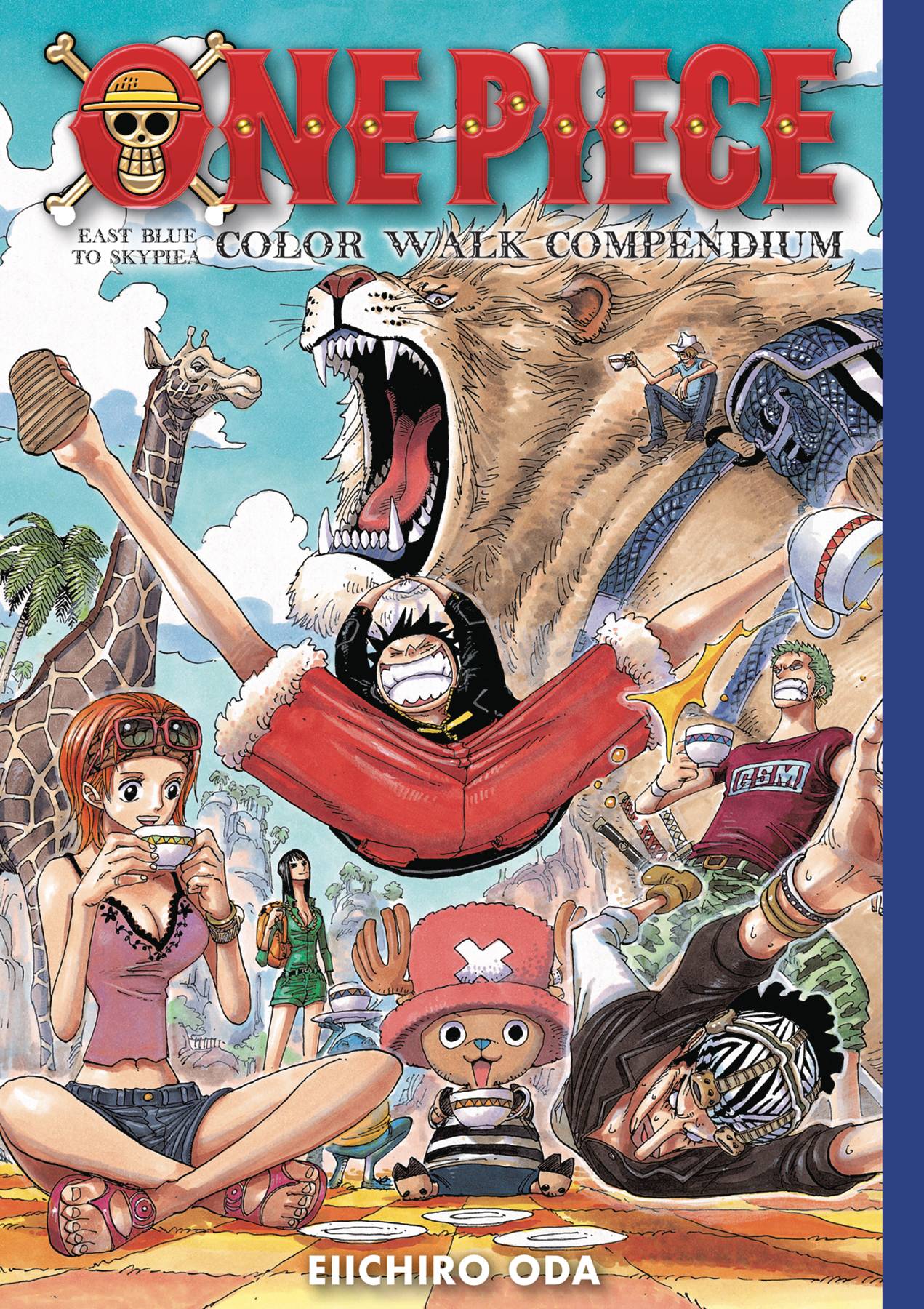 One Piece Color Walk Compendium Hardcover East Blue Skypiea