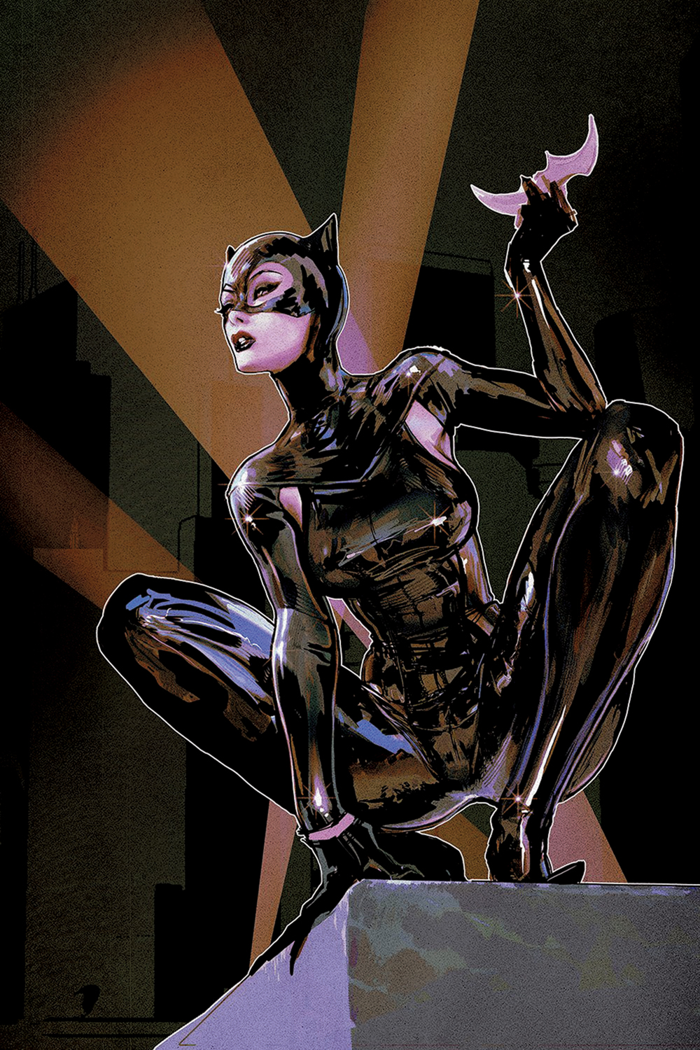 Catwoman #42 Cover C 1 for 25 incentive Sozomaika Card Stock Variant (2018)