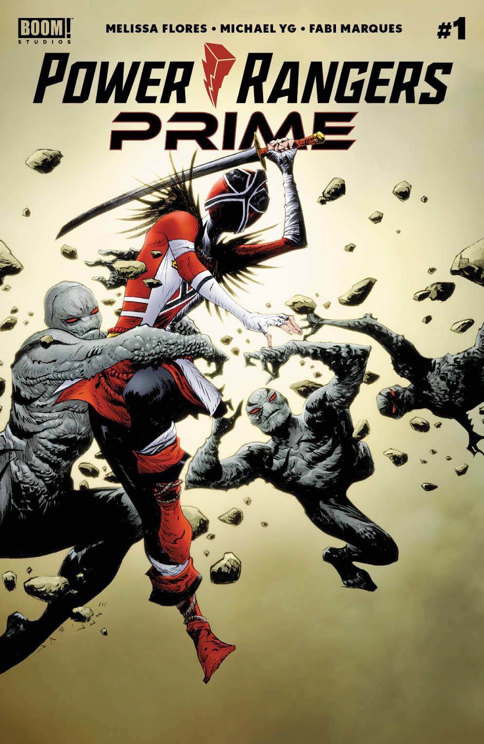 Power Rangers Prime #1 Cover J Reveal