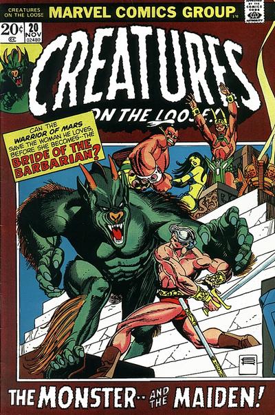 Creatures On The Loose #20-Near Mint (9.2 - 9.8)