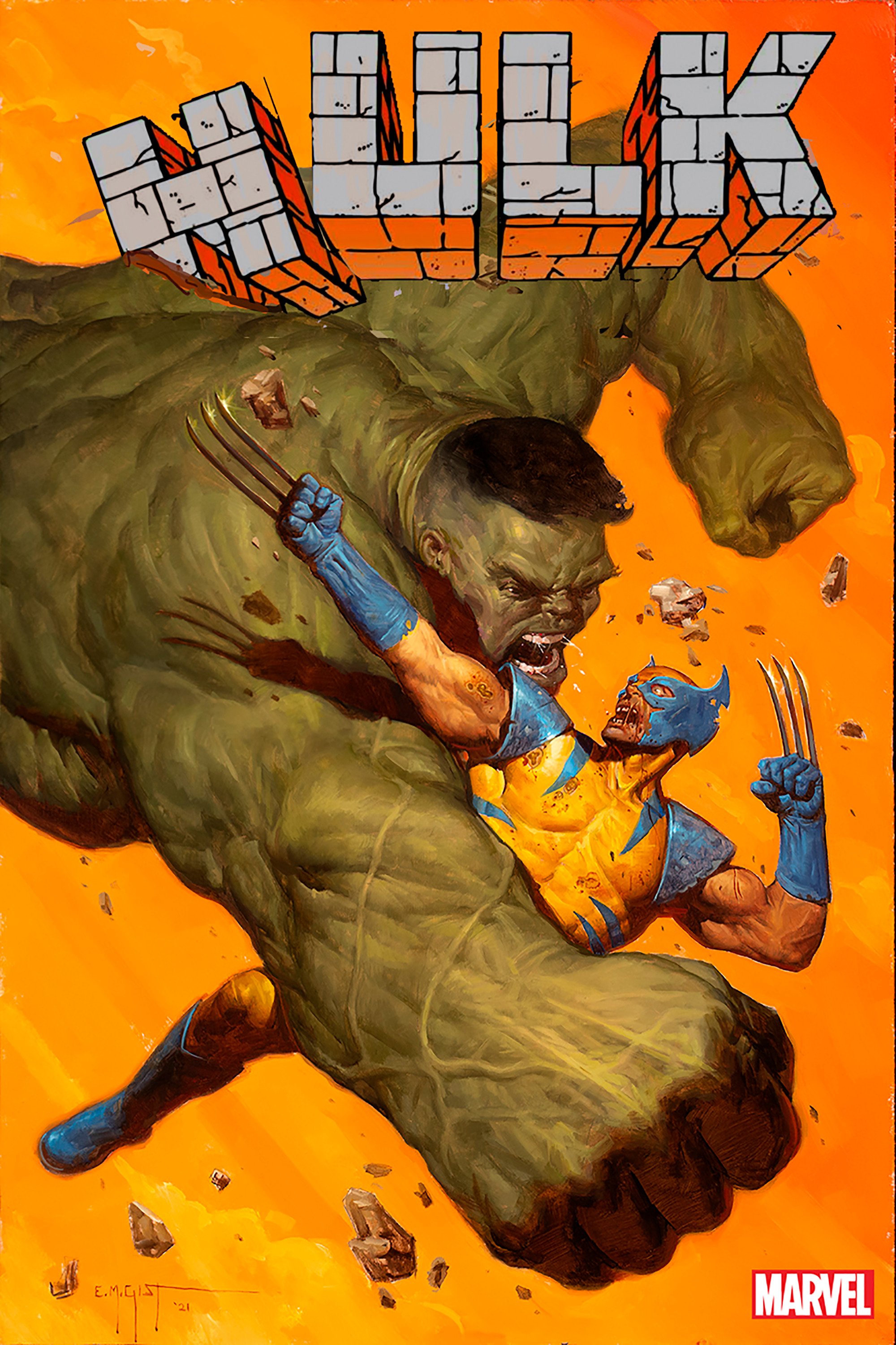 Hulk #4 Gist Variant 1 for 25 Incentive Variant (2022)
