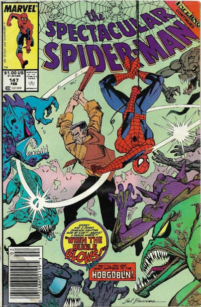 The Spectacular Spider-Man #147 [Newsstand]-Very Good (3.5 – 5)