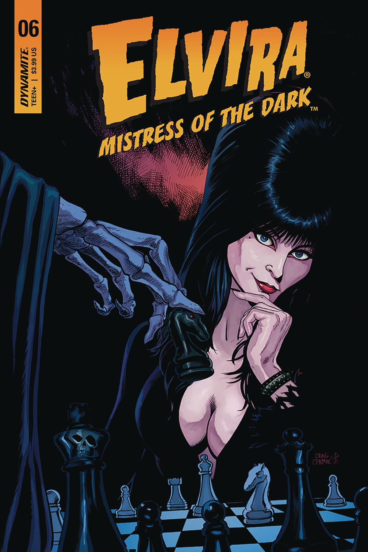 Elvira Mistress of Dark #6 Cover B Cermak