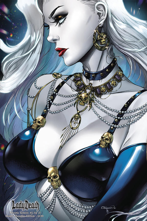 Lady Death Necrotic Genesis #2 Cover B Deadly Thoughts (Mature) (Of 2)