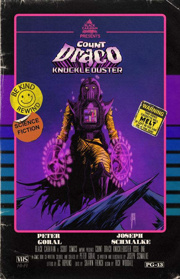 Count Draco Knuckleduster # 1 VHS Variant