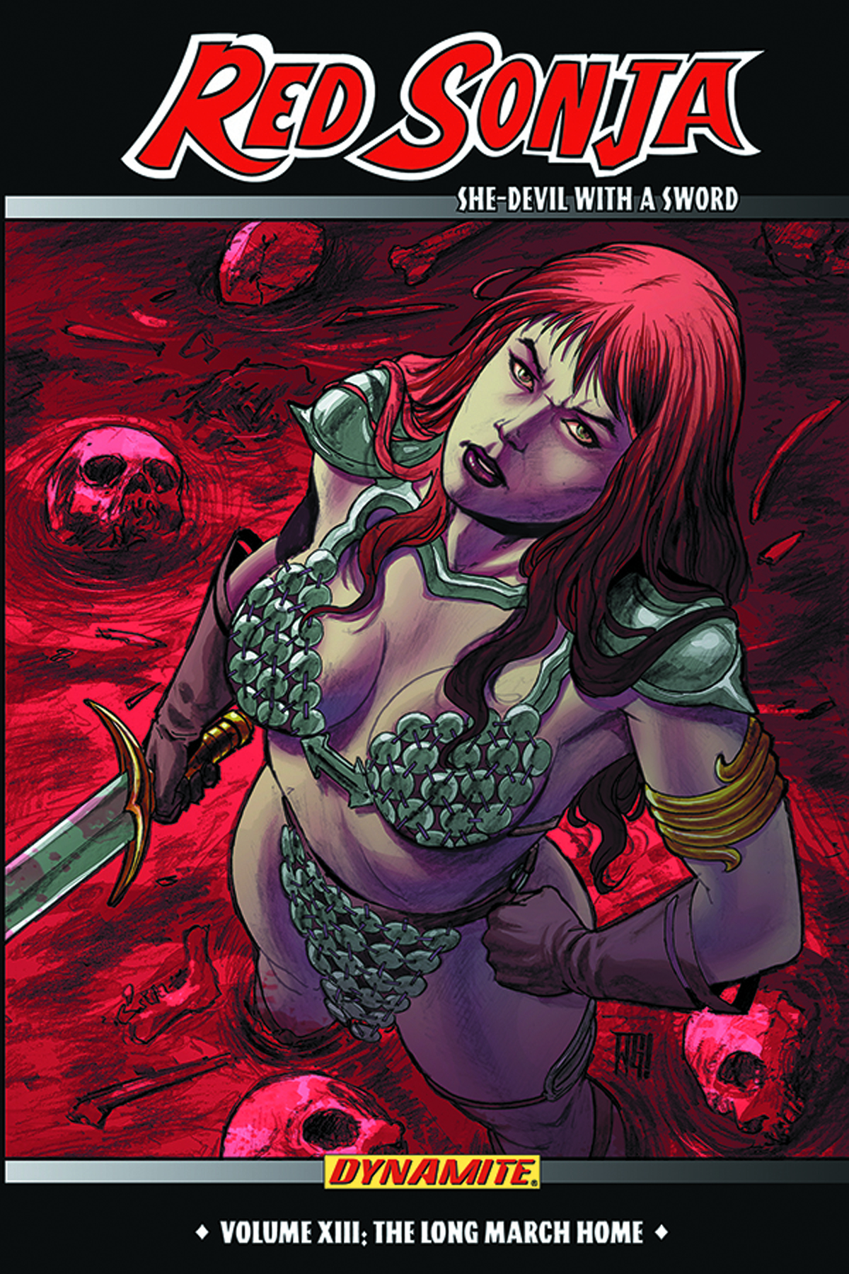 Red Sonja She Devil Graphic Novel Volume 13 The Long March Home