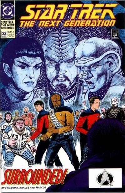 Star Trek: The Next Generation #22 [1989, Direct]-Fine (5.5 – 7)