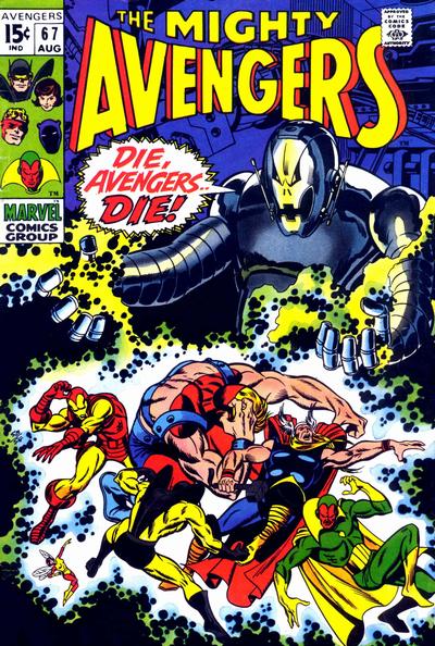 The Avengers #67 [Regular Edition](1963)-Very Good (3.5 – 5)