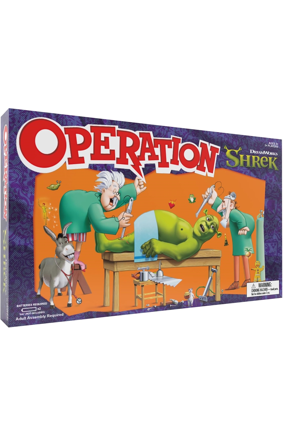 Dream Works Shrek Operation Board Game