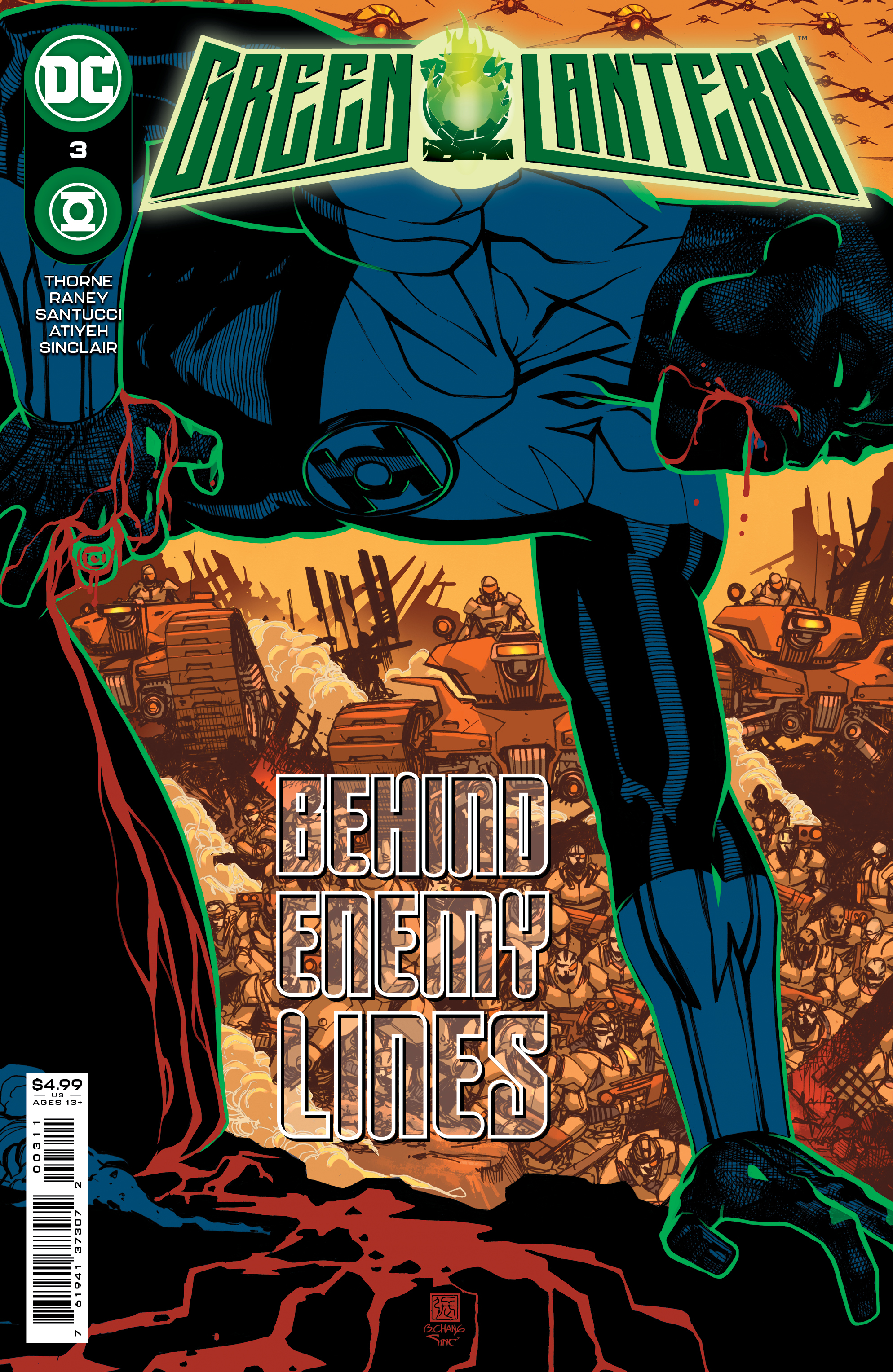 Green Lantern #3 Cover A Bernard Chang (2021)