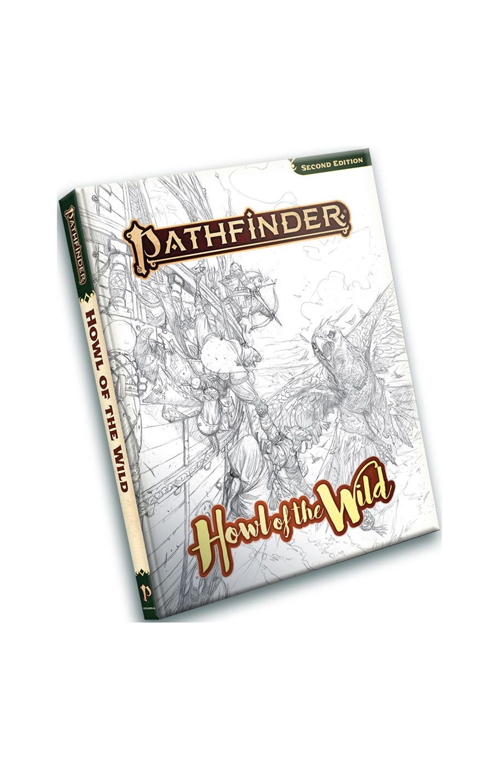 Pathfinder 2E: Howl of The Wild Sketch Cover Edition