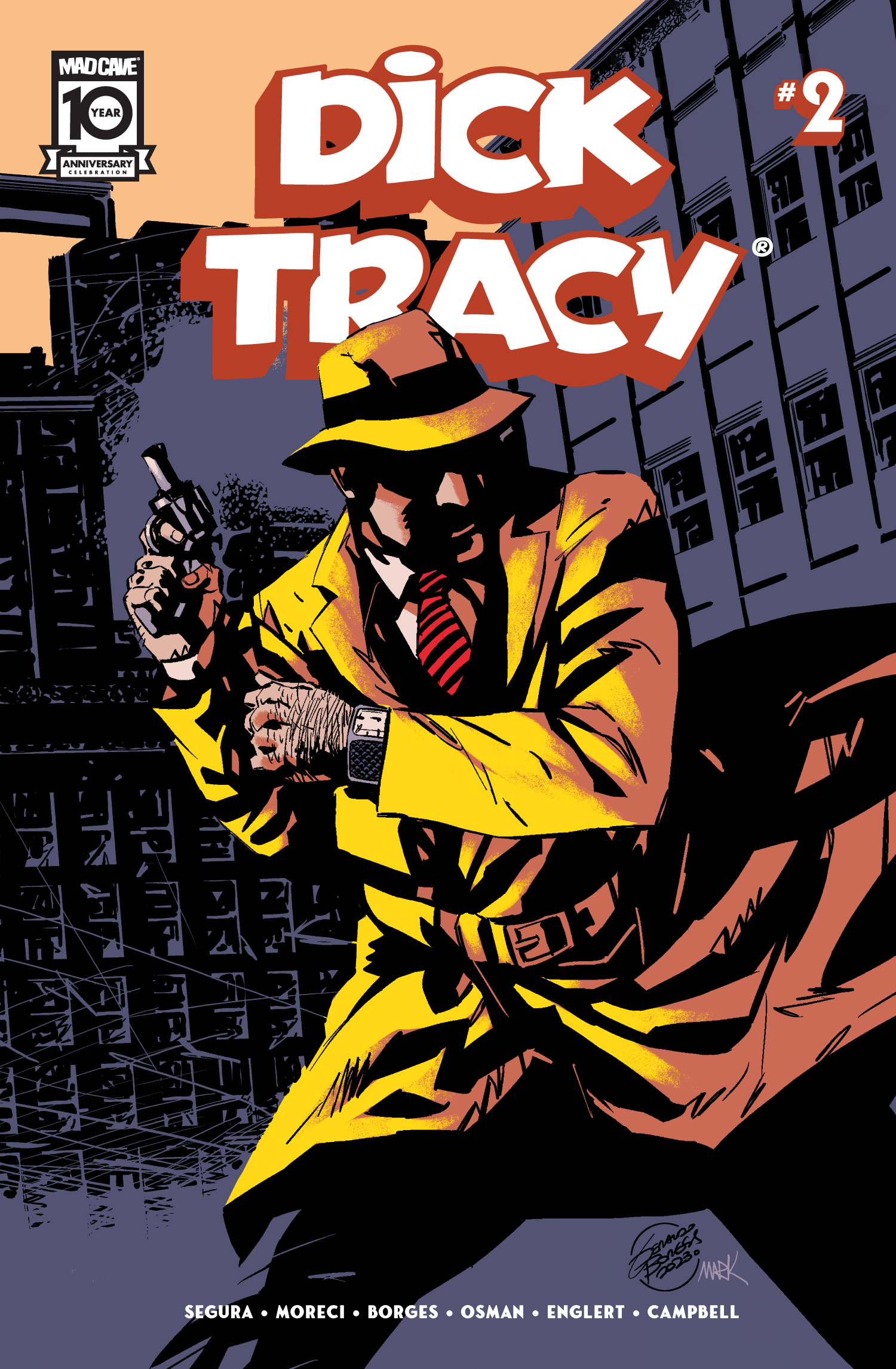 Dick Tracy #2&#160;Cover&#160;A Geraldo Borges