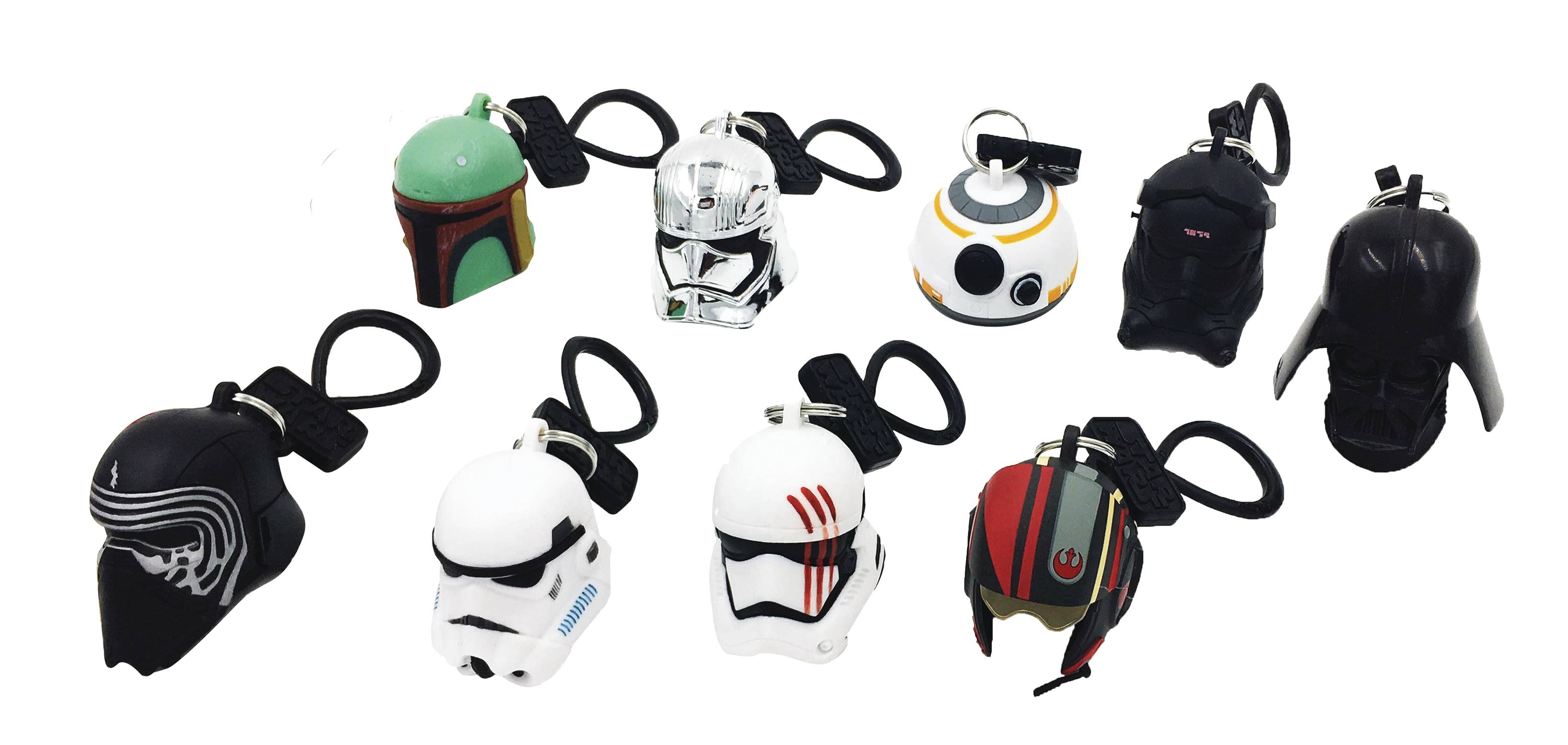 Star Wars Helmet Hanger 24 Piece Blind Mystery Box Ds