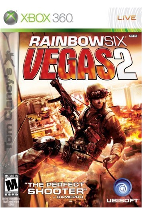 Xbox 360 Xb360 Rainbow Six Vegas 2