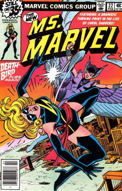 Ms. Marvel #22 - Fn/Vf 7.0