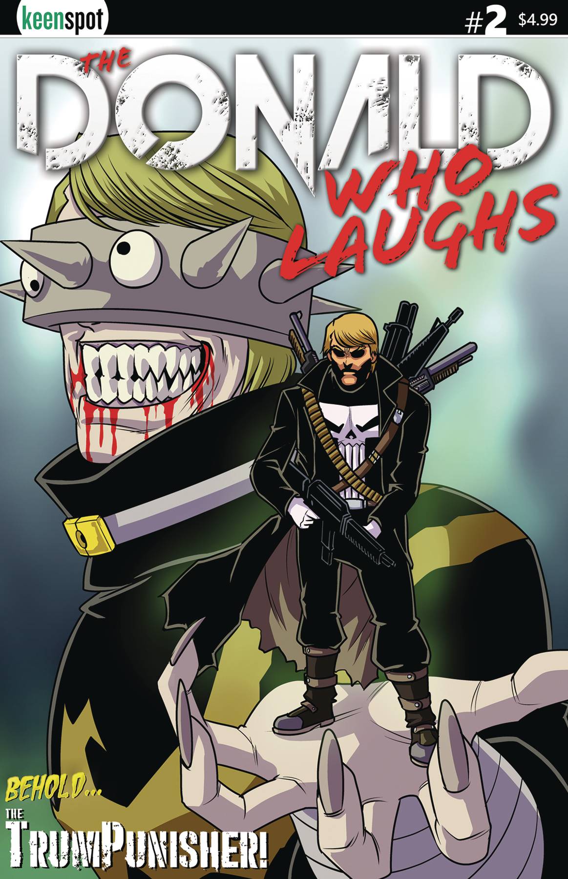 Donald Who Laughs #2 Cover A Trumpunisher