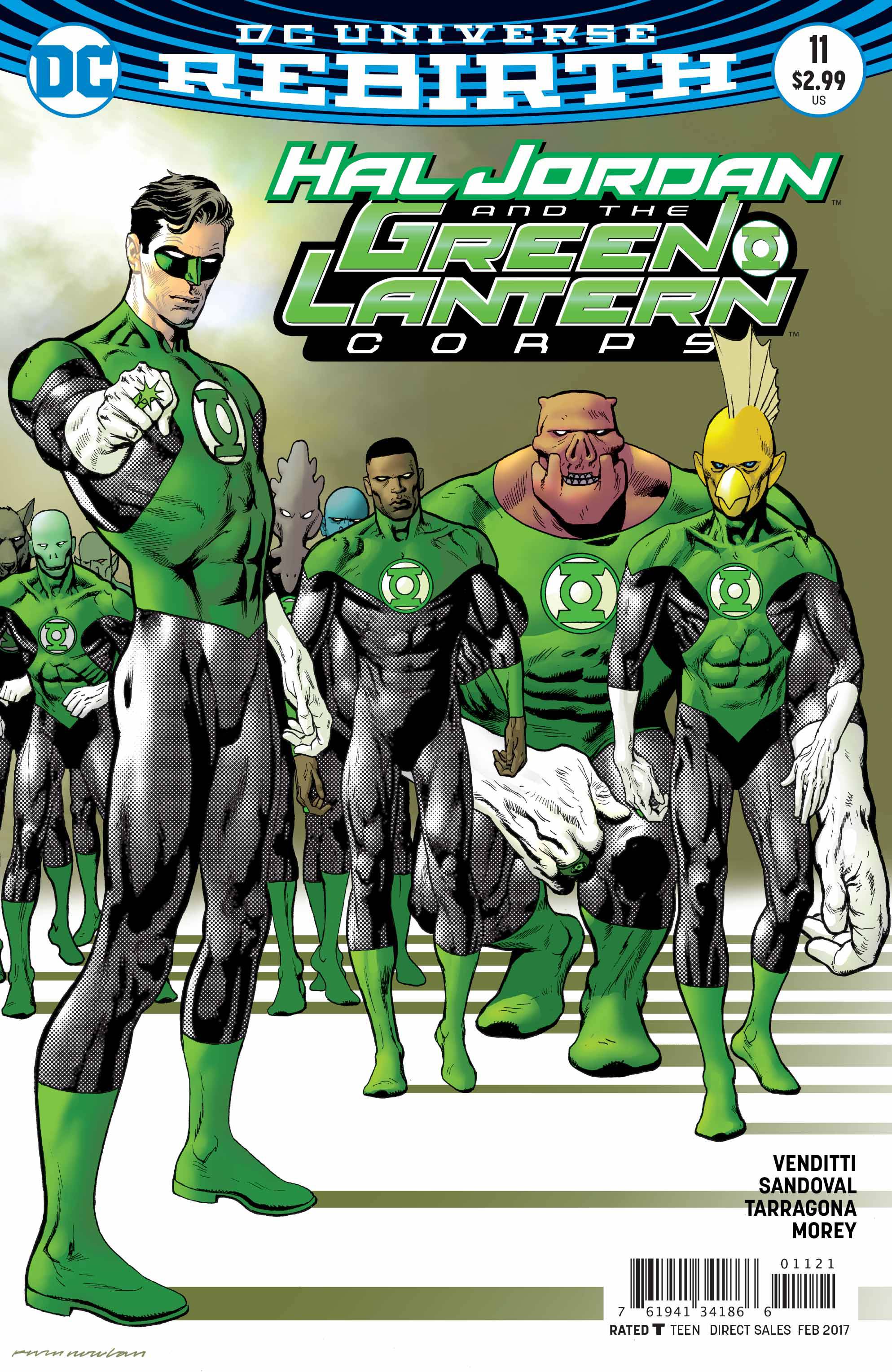 Hal Jordan and the Green Lantern Corps #11 Variant Edition (2016)