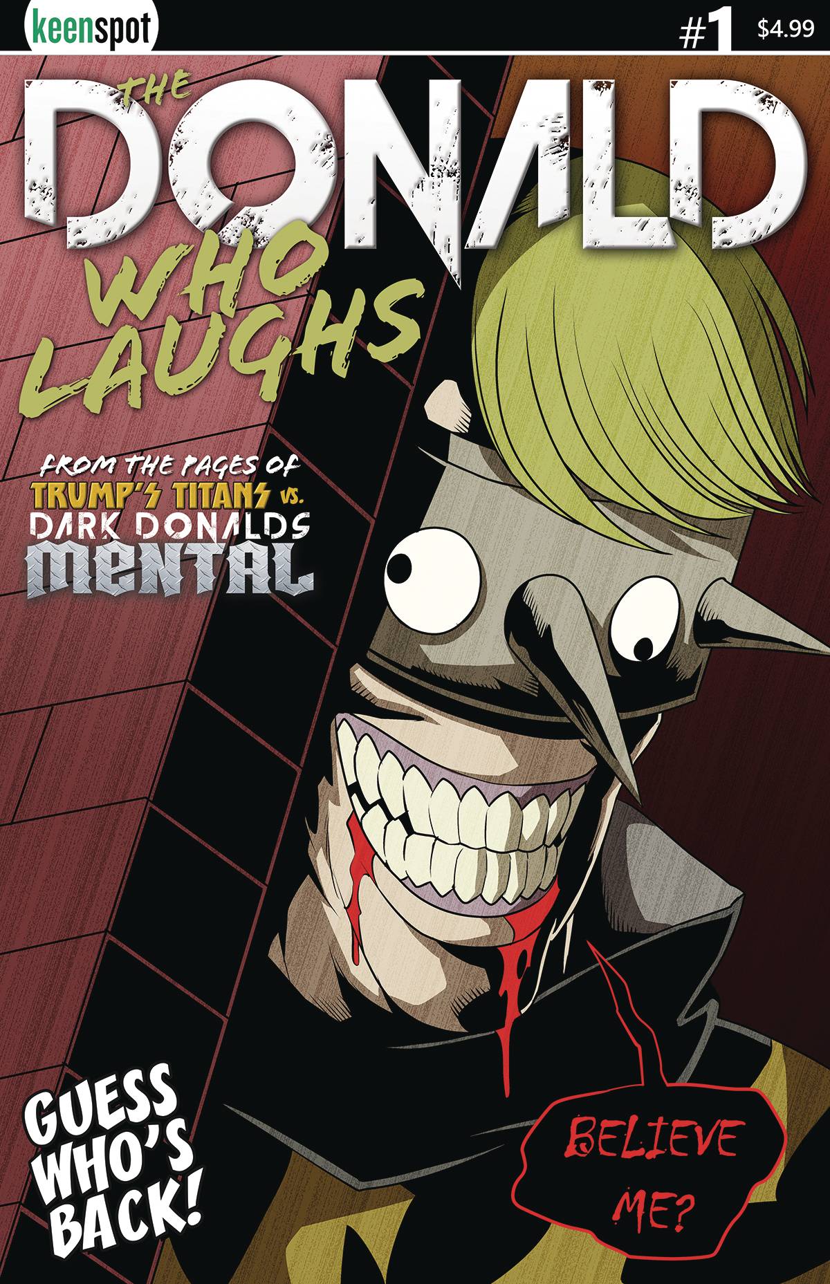 Donald Who Laughs #1 Cover A Main