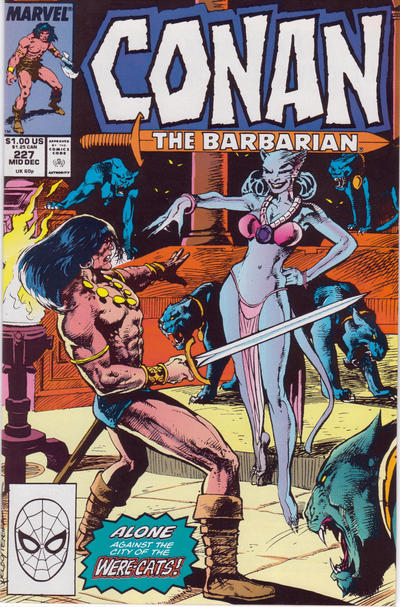 Conan The Barbarian #227 [Direct]-Fine (5.5 – 7)