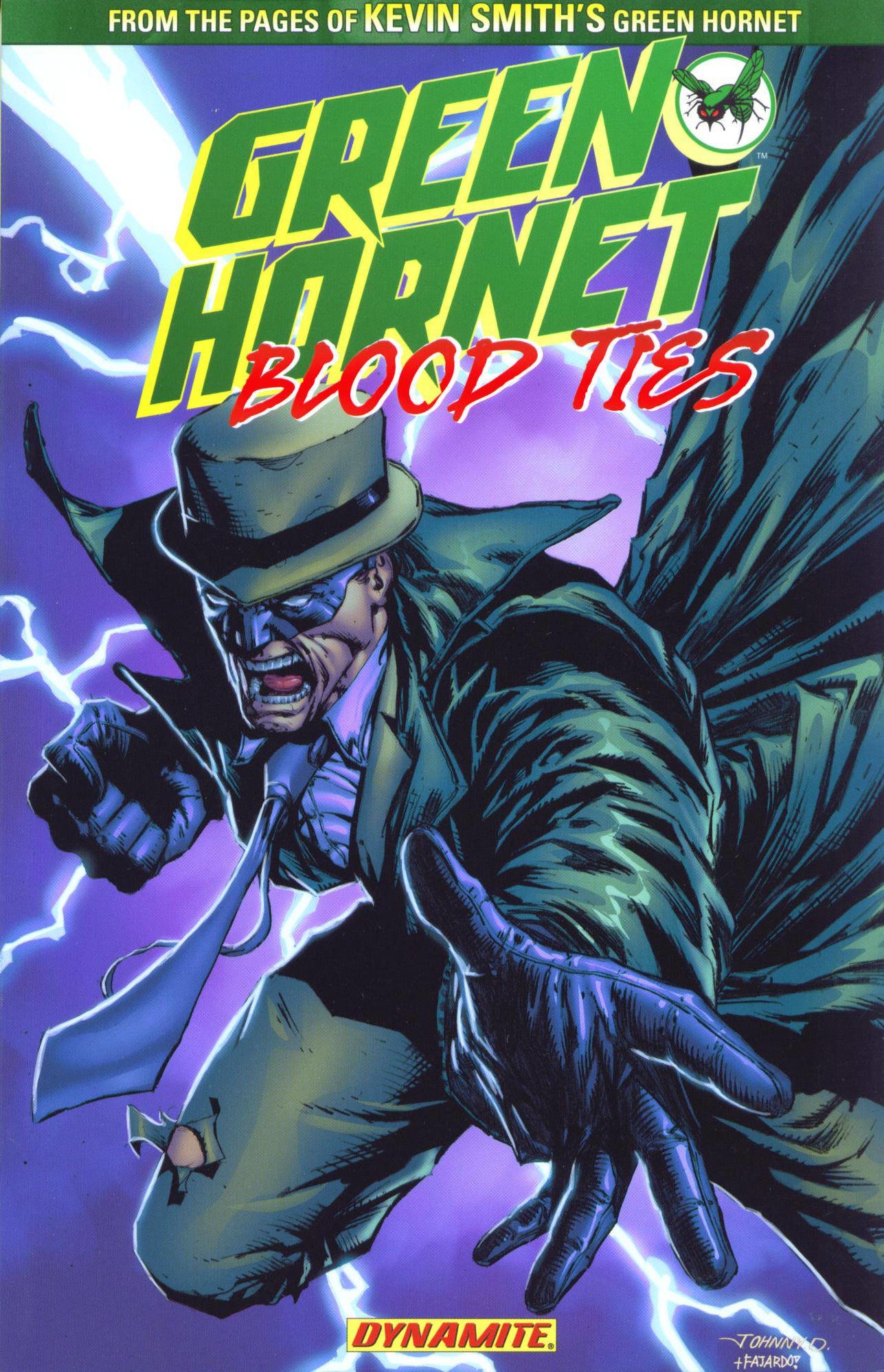 Green Hornet Blood Ties Graphic Novel