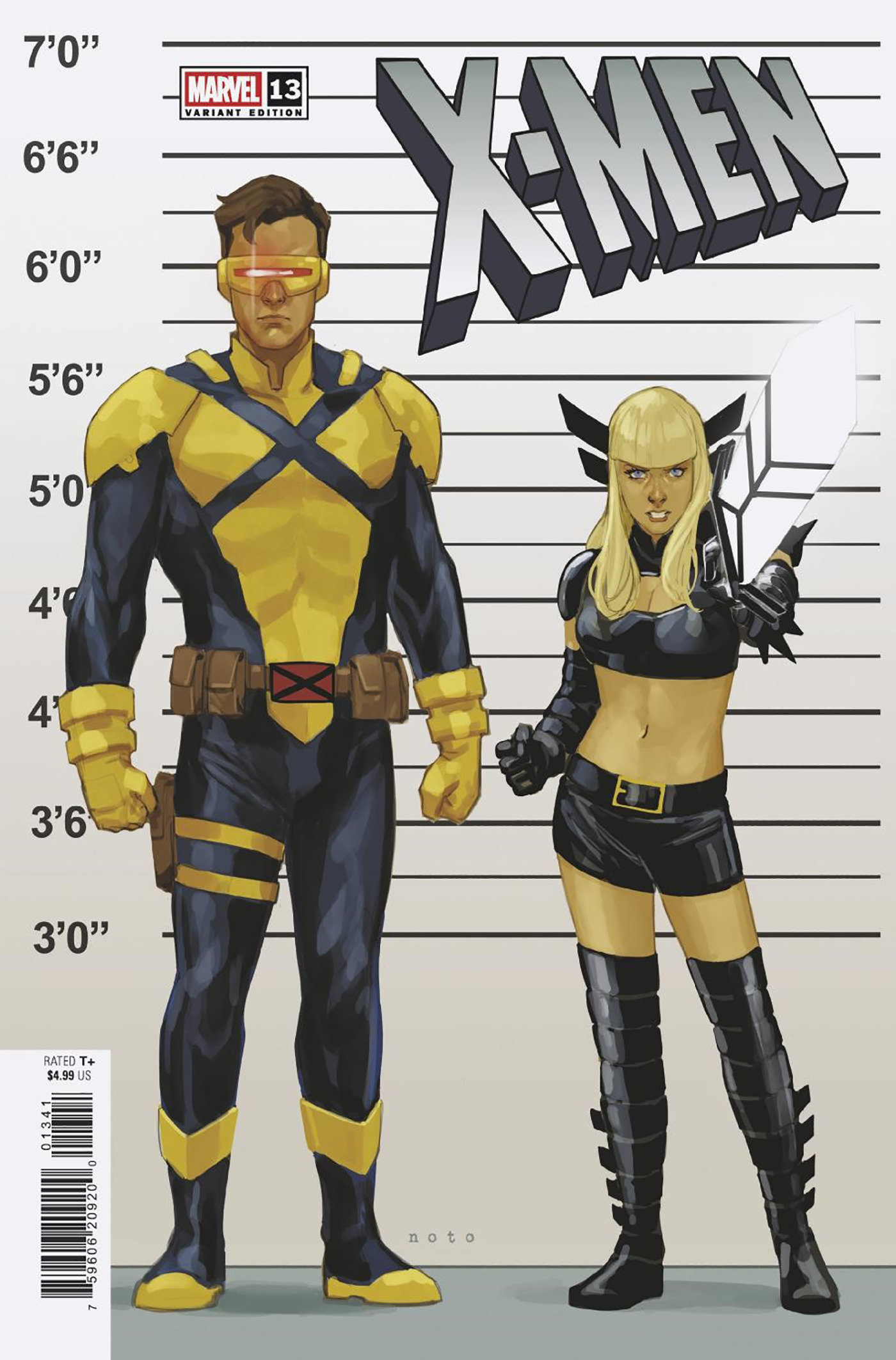 X-Men #13 Phil Noto Connecting X-Manhunt Variant (X-Manhunt)