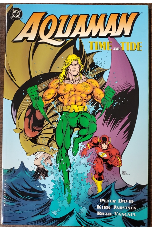 Aquaman Time And Tide Graphic Novel (DC 1996) Used - Like New