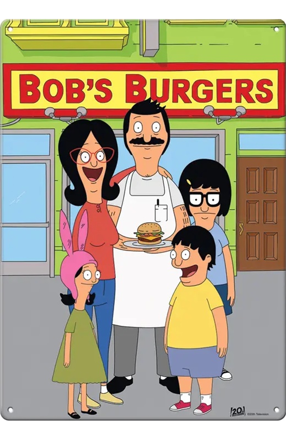 Bob's Burgers Metal Sign